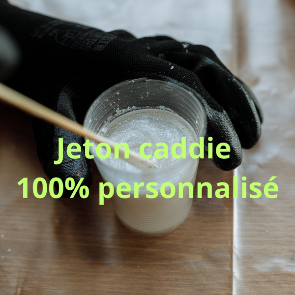 Jeton caddie 100% personnalisé